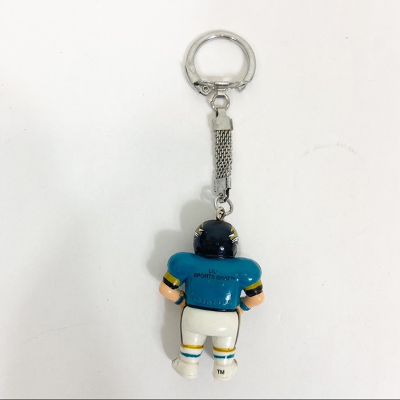 Jacksonville Jaguars Lil’ Sports Brat 1987 Key Chain Vintage - Picture 2 of 5